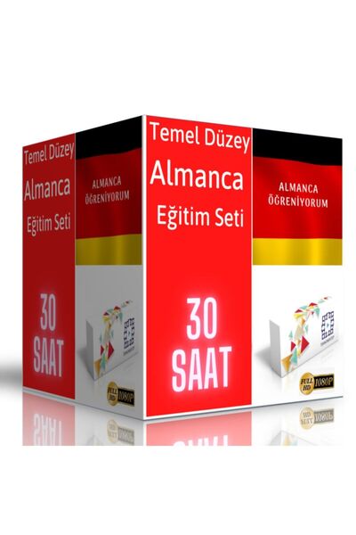 Enine Boyuna Eğitim Almanca Temel Düzey Görüntülü Eğitim Seti
