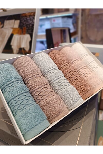 BELİNDA HOME Belinda Soflex 30x50 бавовняний 6-предметний комплект рушників