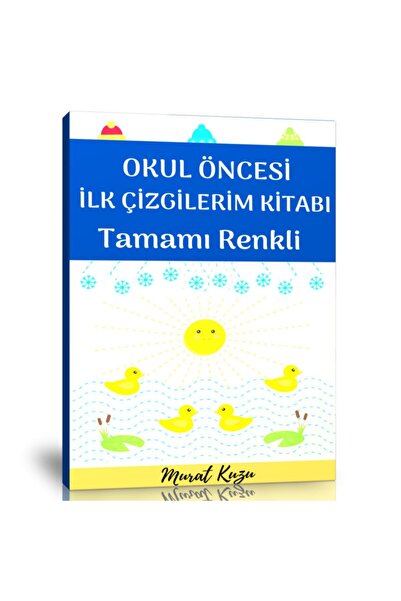 Enine Boyuna Eğitim My First Lines Book for Preschool