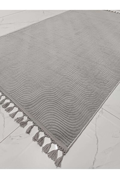 AVEN HOME Püsküllü Lüx Kaymaz Taban Halı - Yolluk Koridor Mutfak Halısı Makin...