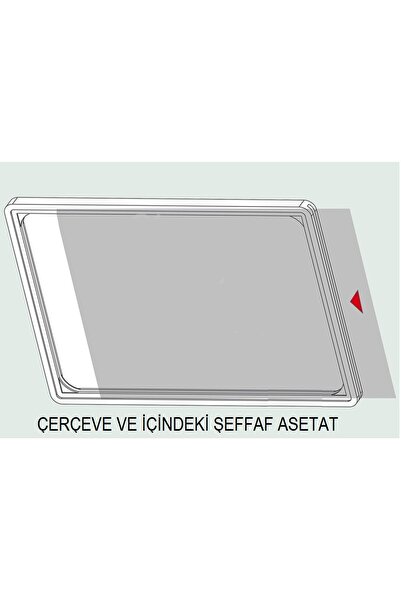ETİKETLİK FİYATLIK 20Pcs Red and Black Real Estate Frames
