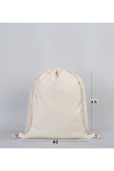 bezçantadünyası Raw Cloth Non-Printed Backpack