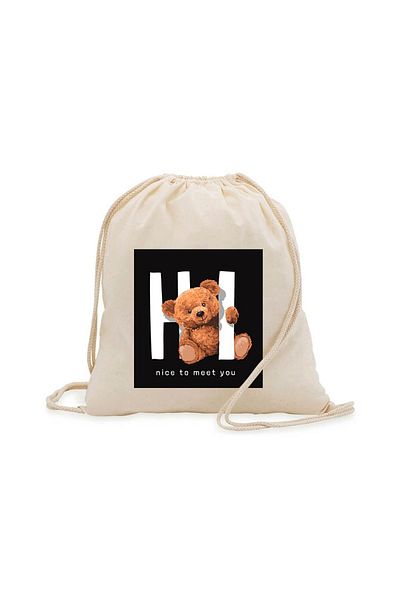 bezçantadünyası Nice To Meet You Cloth Bag