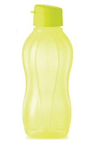Tupperware Eko Şişe Suluk Matara 750 Ml Sarı Pratik Kapak
