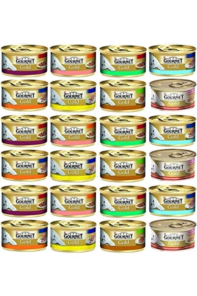 Gourmet Gold Proplan Karışık Kedi Konserve 85 Gr 24 Adet Gourmet-karışıkx24