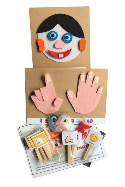 Beyaz Tavşan Oyun Evi English Training Set