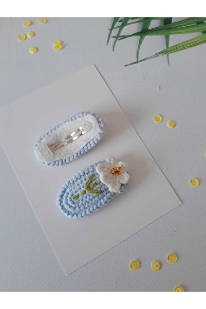 Kadın Girişimciler Atölyesi Model organic Daisy lucrat manual - Set de 2 catarame snap