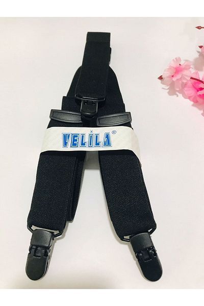 VELİLA Κρεμάστρα παντελονιών Erdogan Hobby - Unisex Μαύρο για Ενήλικες που πλένονται