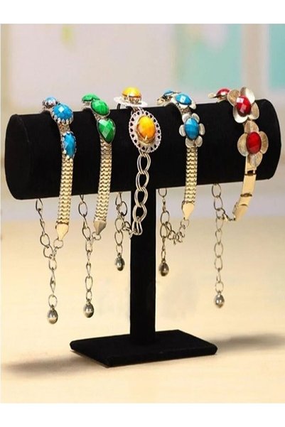 İNDİRİM PRO Desktop Jewelry Necklace Bracelet Bracelet Watch Imprint Jewelry Stand Organizer Organizer