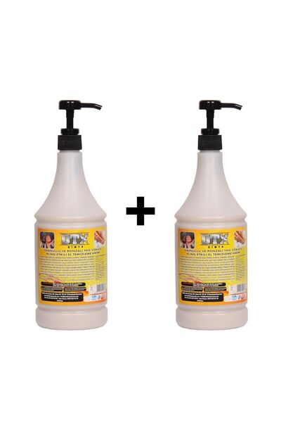 Dtx Kimya 2 Adet Sanayi Tipi Ponza'lı ( Talaşlı ) El Temizleme Kremi ( Sabunu) 1 Kg
