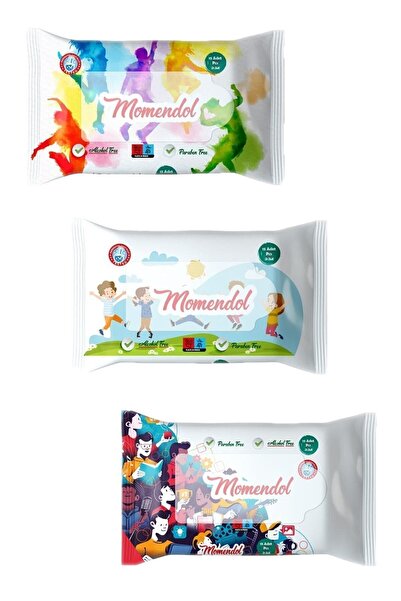 Shays Sağlık Momendol Wet Pocket Wipes 15Pcs - 36 X 15Pcs - 540 Pieces