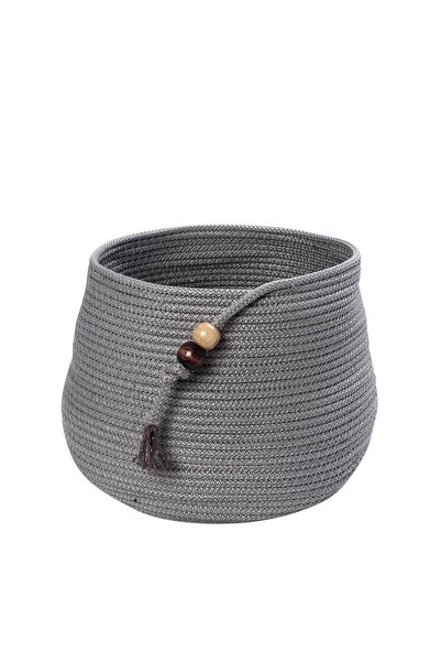 MONTİS HOME Çok Amaçlı El Yapımı Büyük İp Sepet