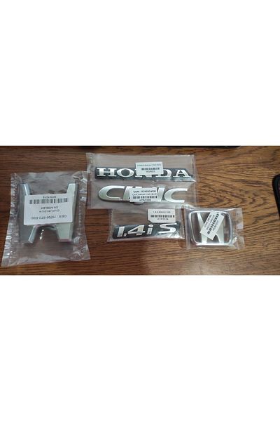 OEM Honda Civic 1.4is - 1998-2000 Caracteristică de bagaje și emblemă