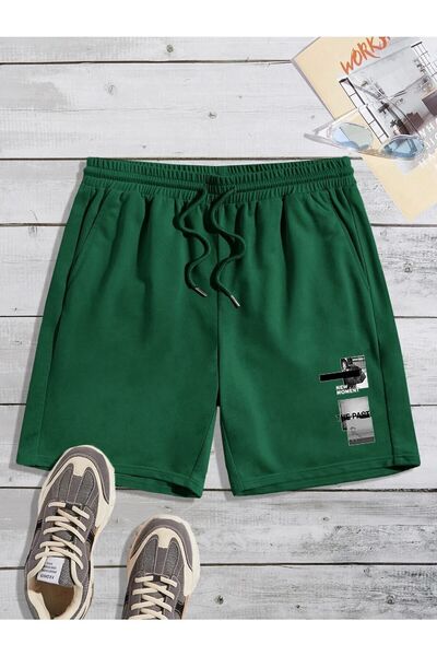 DAXİS Sportwear Company شورت رجالي مطبوع للجنسين
