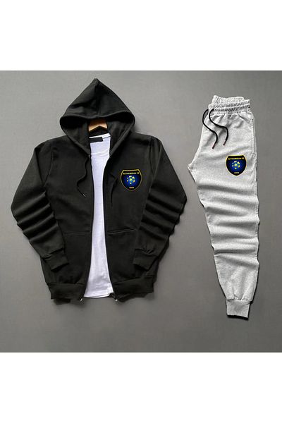 Pisa Art Al-Taawon Saudi Arabia - Full Zip ChildrEn's and Adult SwEat-swEatpants Combo
