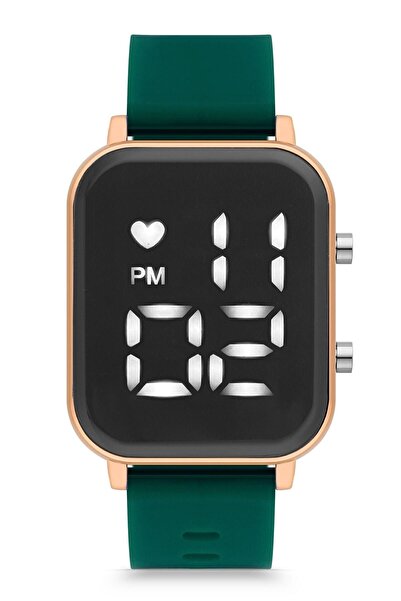 ÇENÇEN Silikon Kordon Dijital Led Unisex Kol Saati (akıllı Saat Değildir.)