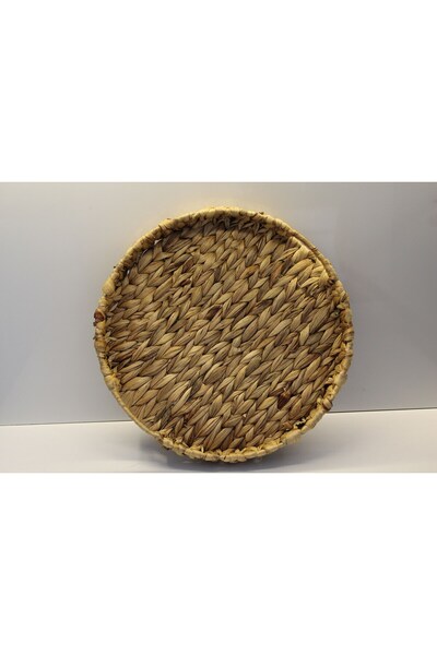 HBS Art Design YUVARLAK Hasır TEPSİ 30 CM