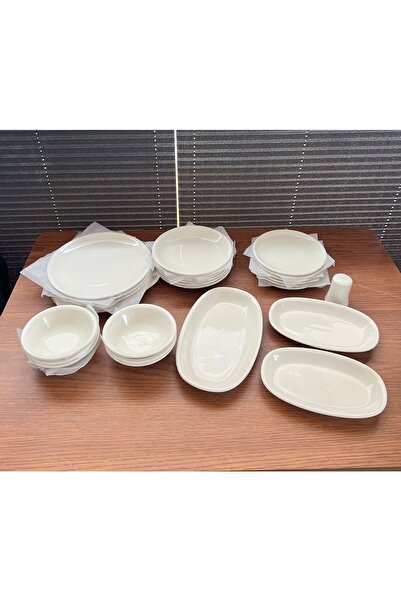Kahramanlar Katre 28 Parça Sade Yemek Takımı