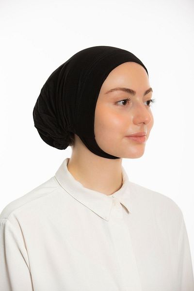 Modamelita Women's Hijab Large Volume Anti-Slip Bonnet with Neck and Chin Use