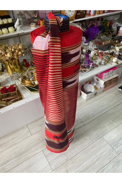 1001 Ambalaj Kırmızı Keşan Kumaş Keşan Bezi En: 90 Cm