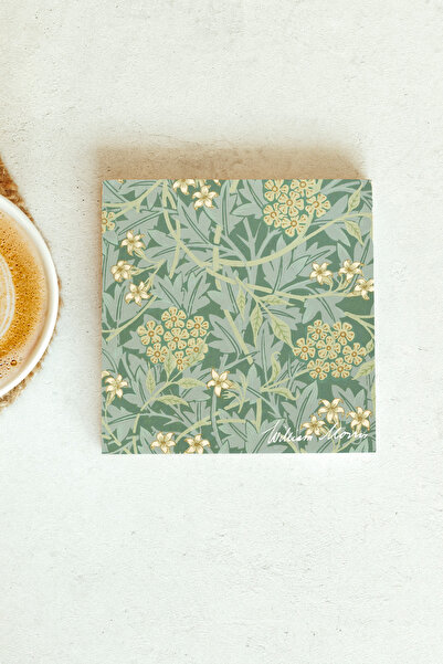 HEDİYEDİYE WilliamMorrisSeries - Single Stone under Cup