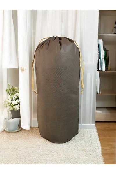 Balkan Room XXLarge 104x62 см кафява чанта за съхранение с връзки - чанта за преместване и чанта за съхранение на възглавници