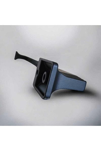 ABER Mâner metalic negru mat de 160 mm și 192 mm - mâner pentru bucătărie și sertar