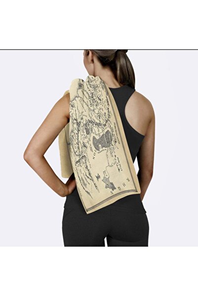 The Lucid Lab Harta Pământului Mediu Stăpânilor Inelelor - Prosoape sportive ...