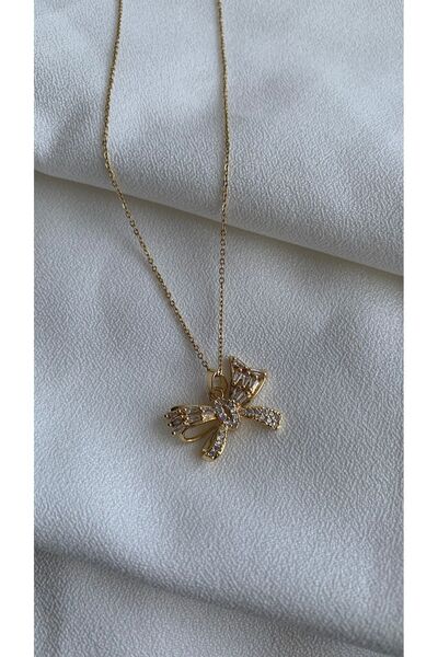 KAD COLLECTION ÇELİK KURDELE KOLYE