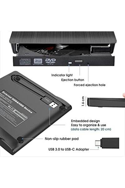 pop ups Pop Up External Usb 3.0 Optik Sürücü