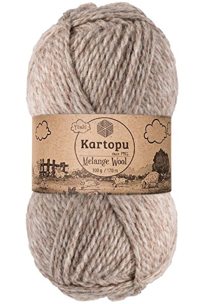 Genel Markalar Melange Wool Yünlü El Örgü Ipi K9002