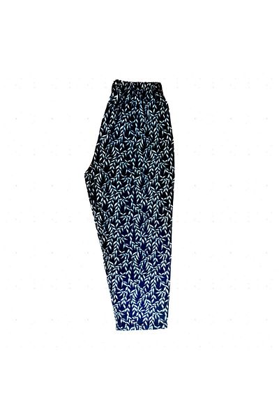 DNC Viscose Oversize Waist Elastic Trousers - Large Size
