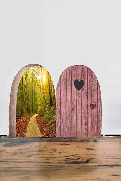 KT Decor Sonbahar Manzarası 3d Modern Duvar Sticker 40 X 40 Cm