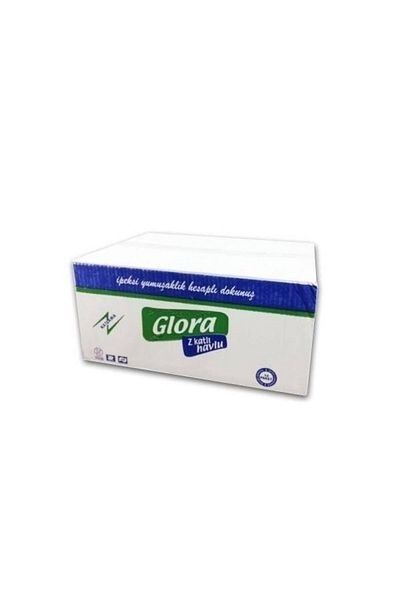Glora Dispenser Z Towel Fold 150 Pieces X 6 Pack