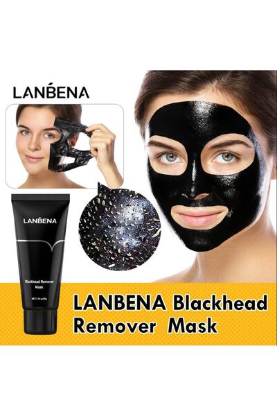 LANBENA Siyah Nokta Maskesi Gözenek Temizleyici, Arındırıcı Burun Maskesi 50g