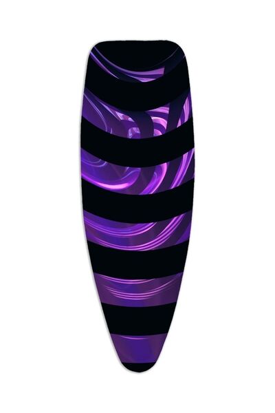 GERCELLA Xxl Luxury Purple Ütü Masası Kılıfı Bezi Örtüsü (57X162CM)