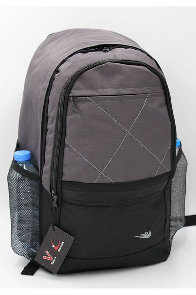 Bevitton Unisex Orthopedic Grey Σχολικό Σακίδιο Πλάτης 8400