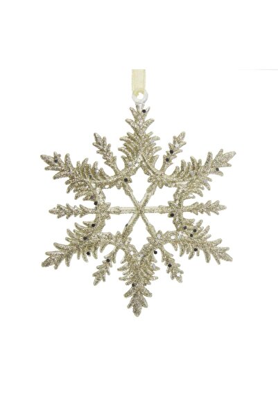 mutlu adım Fulg de zăpadă din plastic mica de 13 cm - 1 bucată