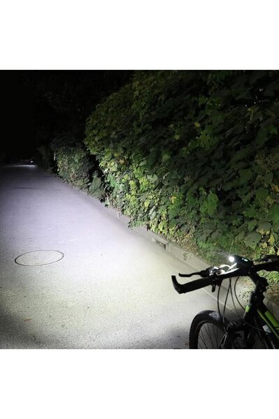 Schulzz Eos Led 1500 Mah Su Geçirmez Far Bisiklet Feneri