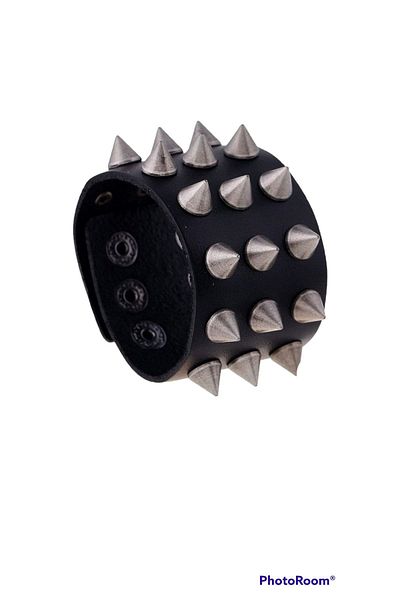 targay Gothic Punk Metallica Style Studded Bracelet
