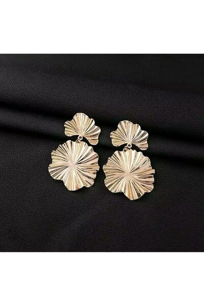 1PARÇAMAVİ New Season Clip-on Women's Cone - Non-perforated Ear Earrings