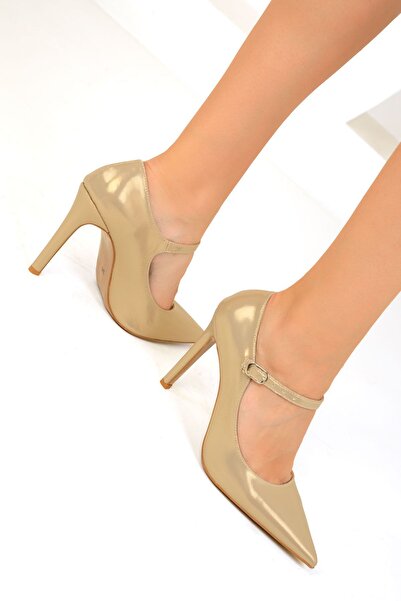 SOHO Classic Women's Heeled Shoes - Gold 19482