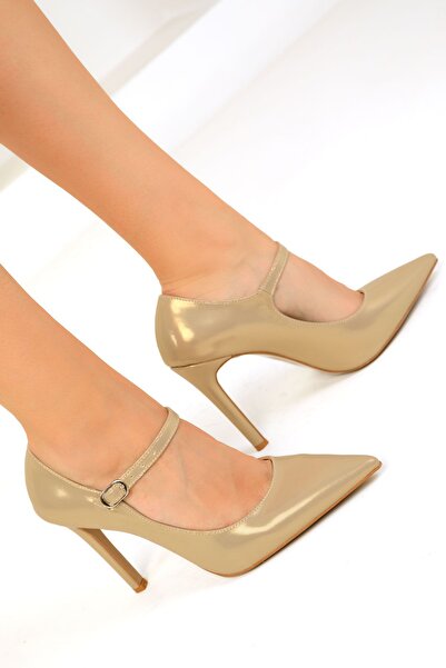 SOHO Classic Women's Heeled Shoes - Gold 19482
