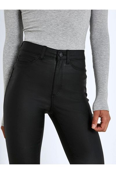 Noisy May NMCALLIE - Hawi Skinny Coated Kalhoty Noos