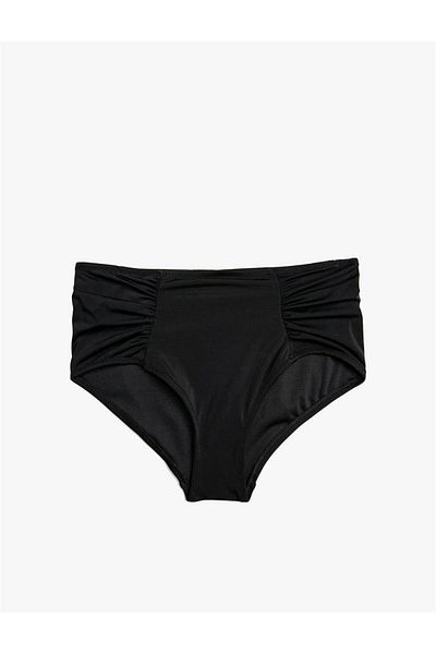 Koton Bikinihose mit hoher Taille und Rüschendetails an den Seiten