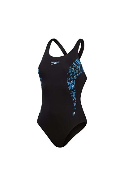 SPEEDO Digital Printed Medalist Kadın Yüzücü Mayosu
