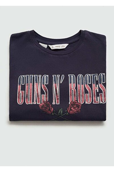 MANGO Kids Tričko Crop se vzorem