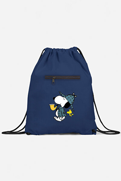herotasarım Αθλητικό σακίδιο πλάτης Snoopy Detective - με τσέπες, bll4753