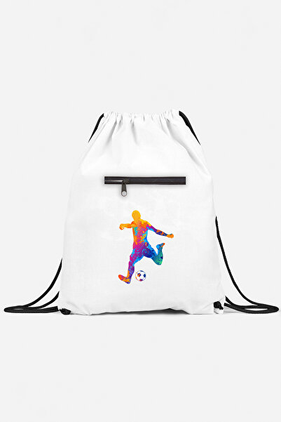 herotasarım حقيبة ظهر رياضية - لاعب كرة قدم مع جيب، Bll4939