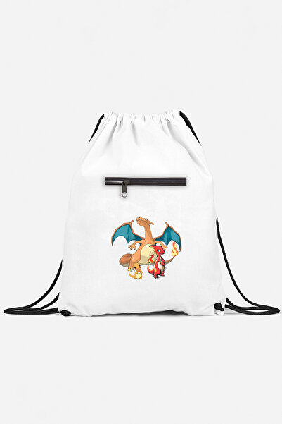 herotasarım حقيبة ظهر رياضية بوكيمون تشارماندر - مع جيب، bll4798